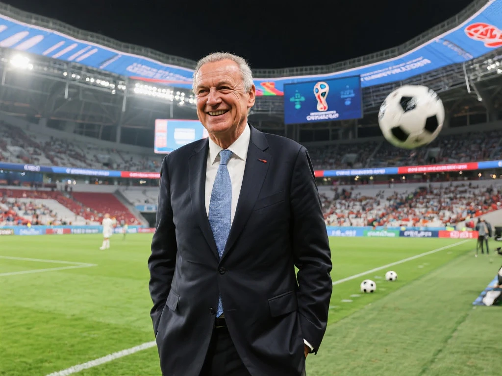 国际足联主席：中国可以办世界杯!